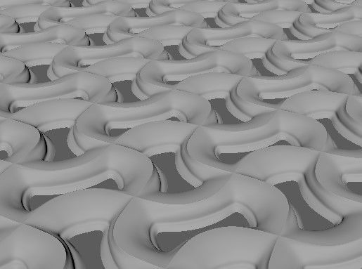 3d panel for walls Free 3D model_4