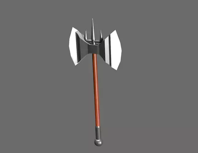axe 3d model viking