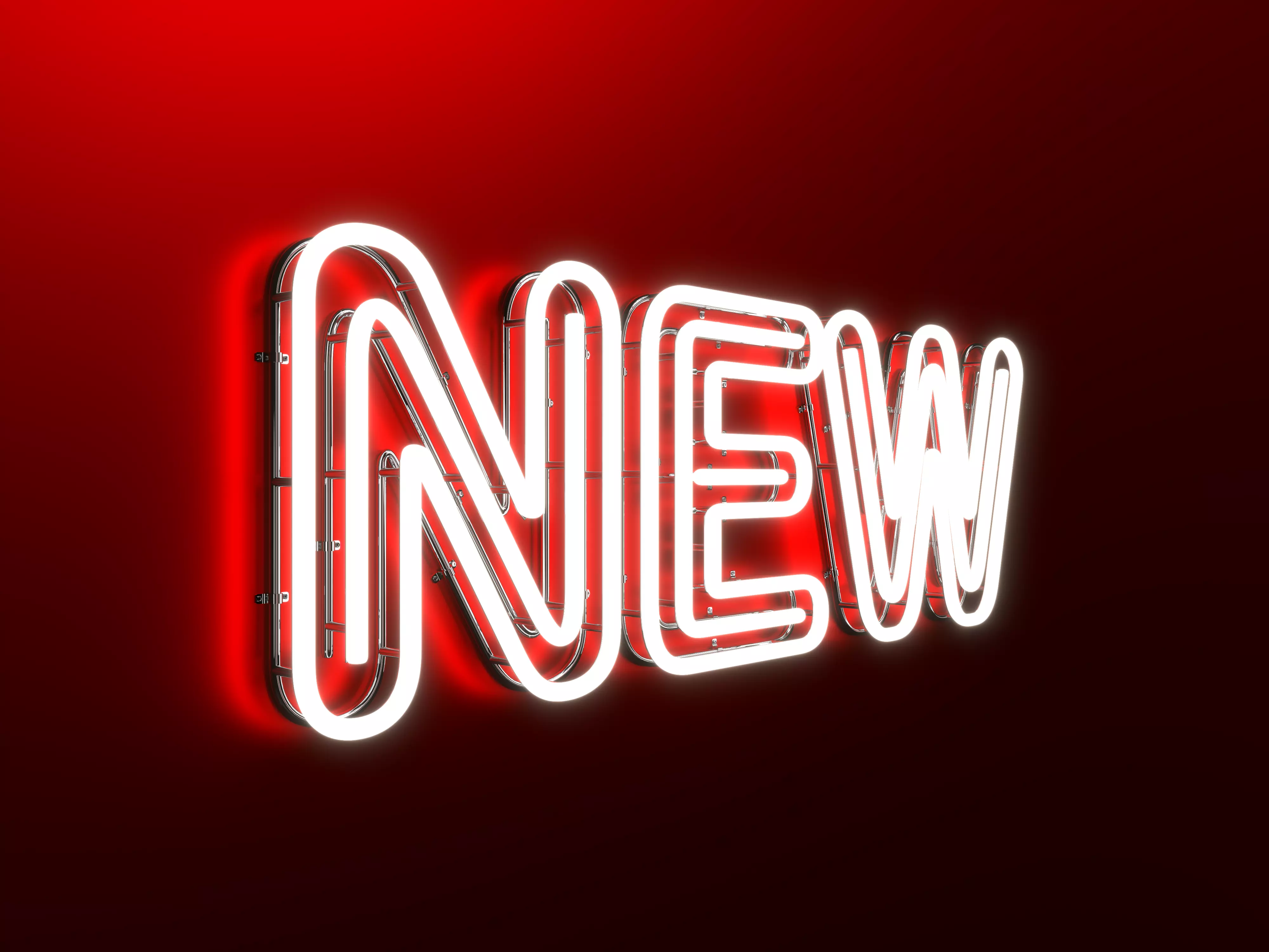 Neon text NEW 3D model_0