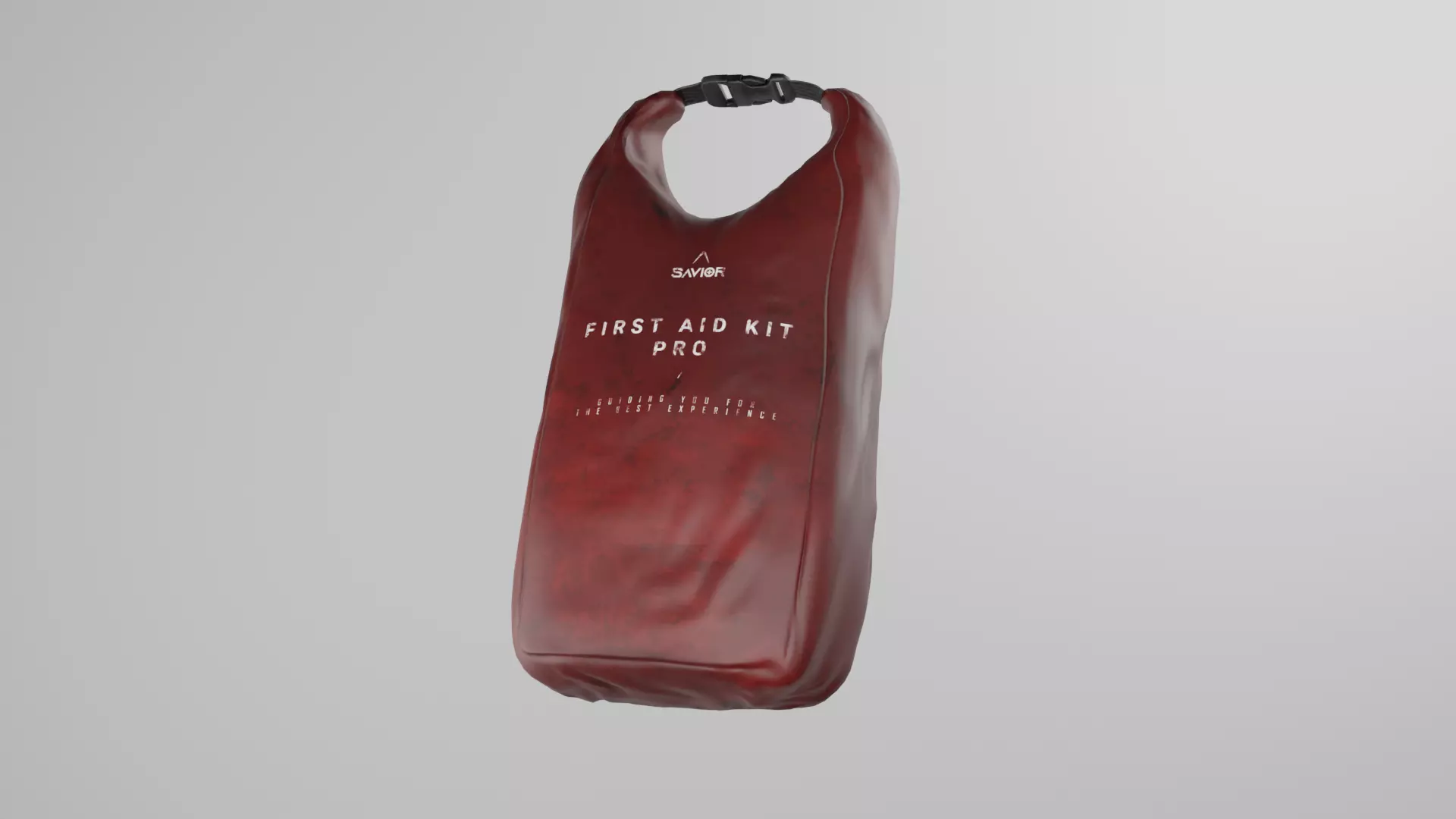 Savior First Aid Kit Low-poly 3D model_0