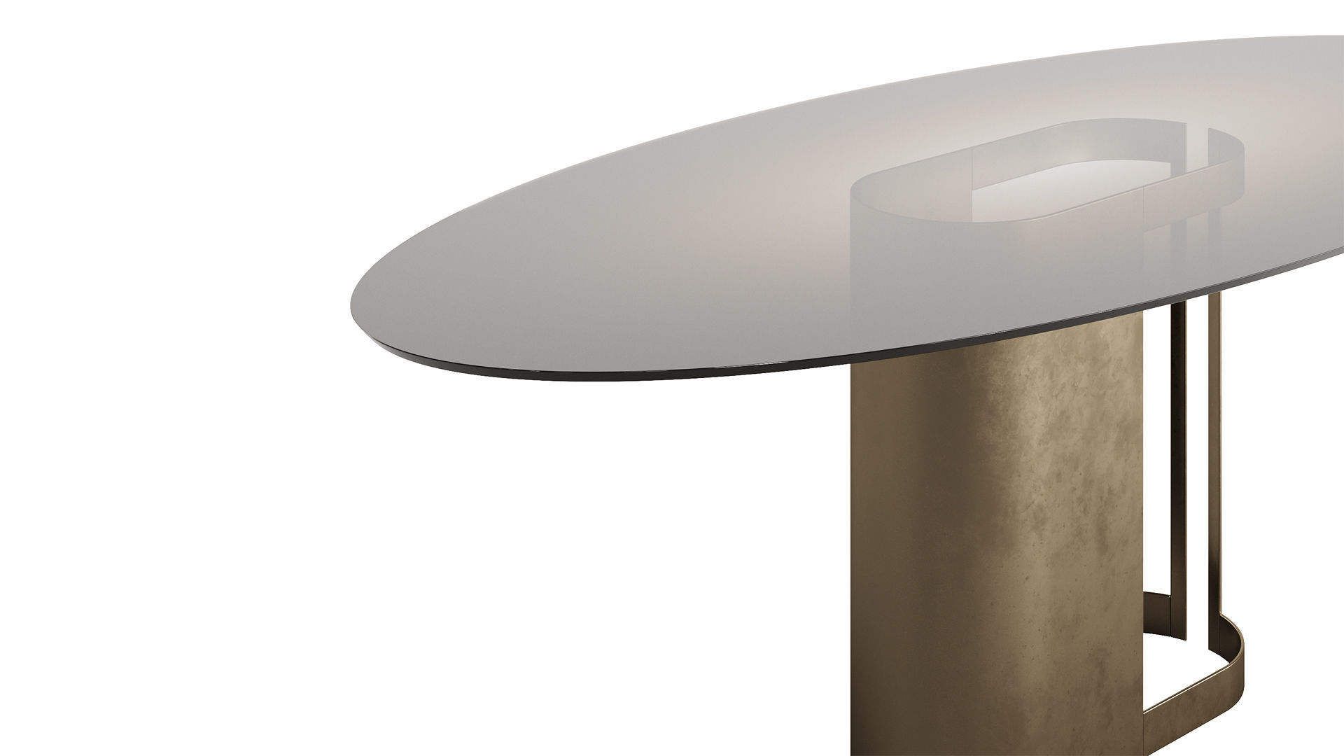 Swansea Dining Table by Rossato 3D model_2