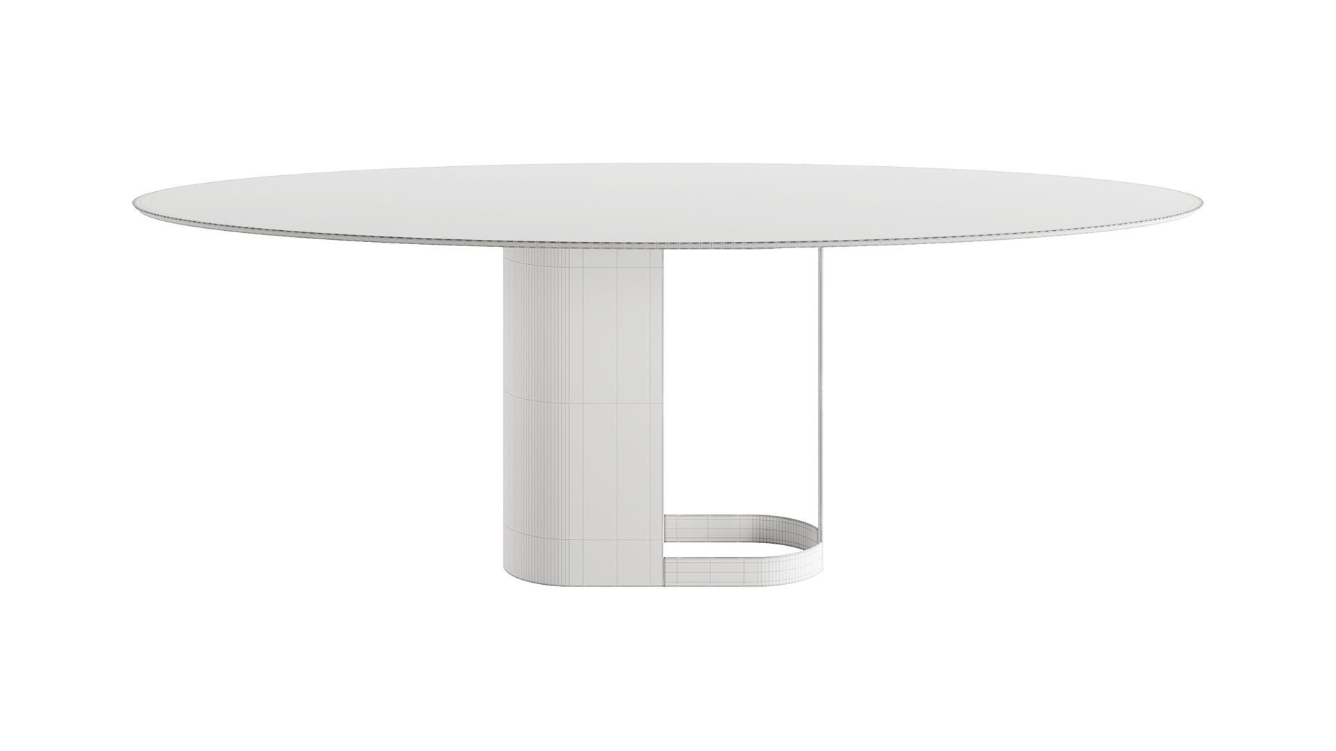 Swansea Dining Table by Rossato 3D model_9