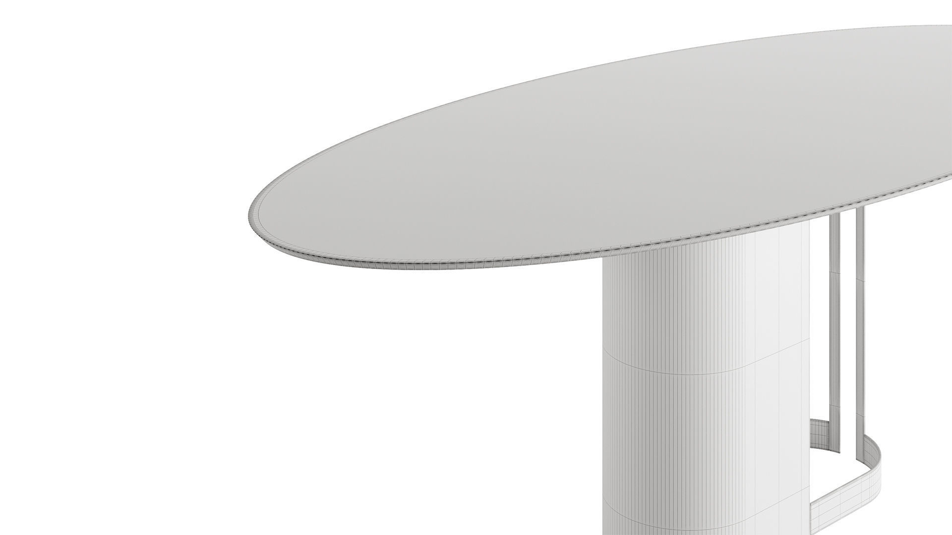 Swansea Dining Table by Rossato 3D model_3