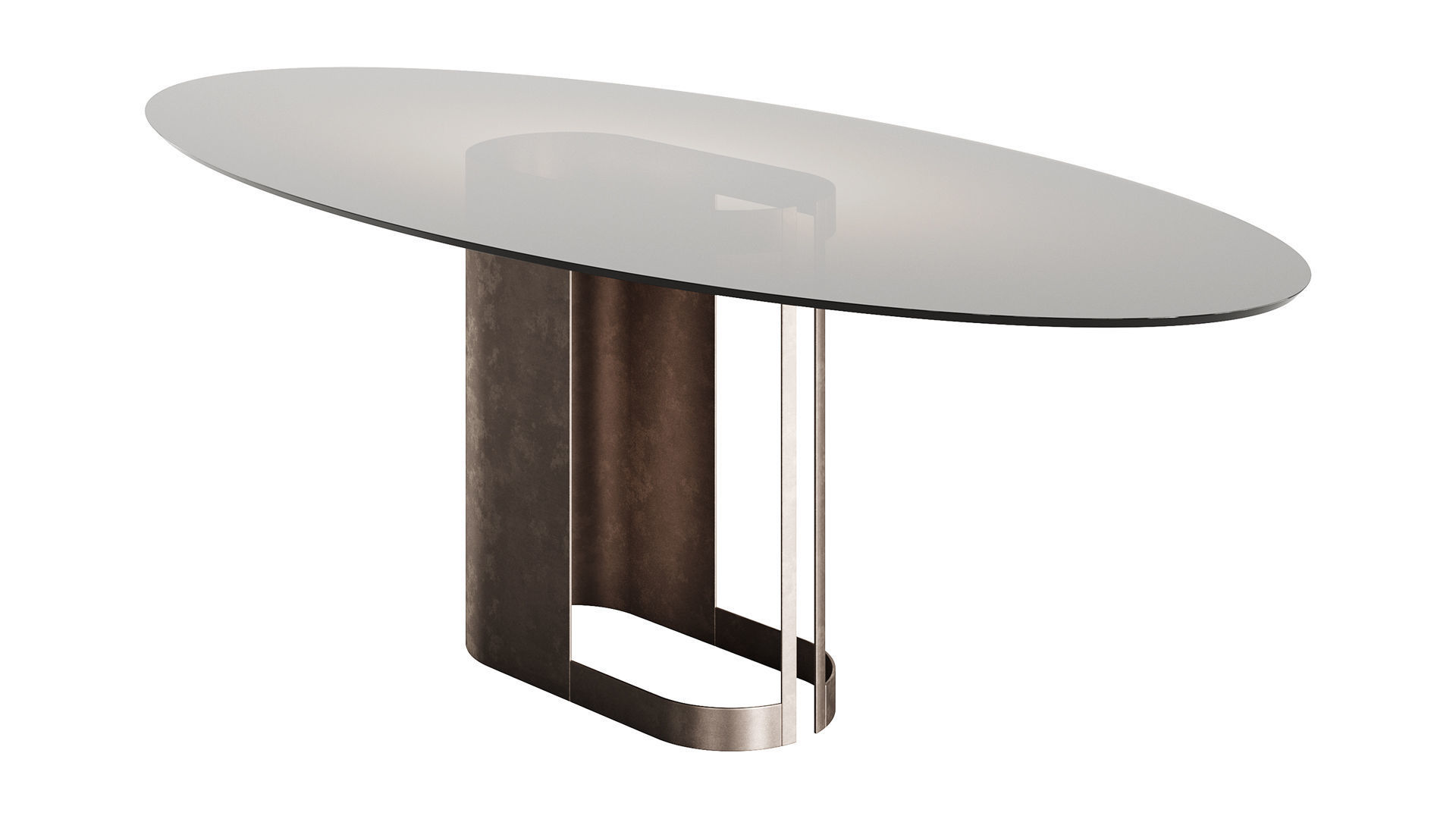 Swansea Dining Table by Rossato 3D model_4