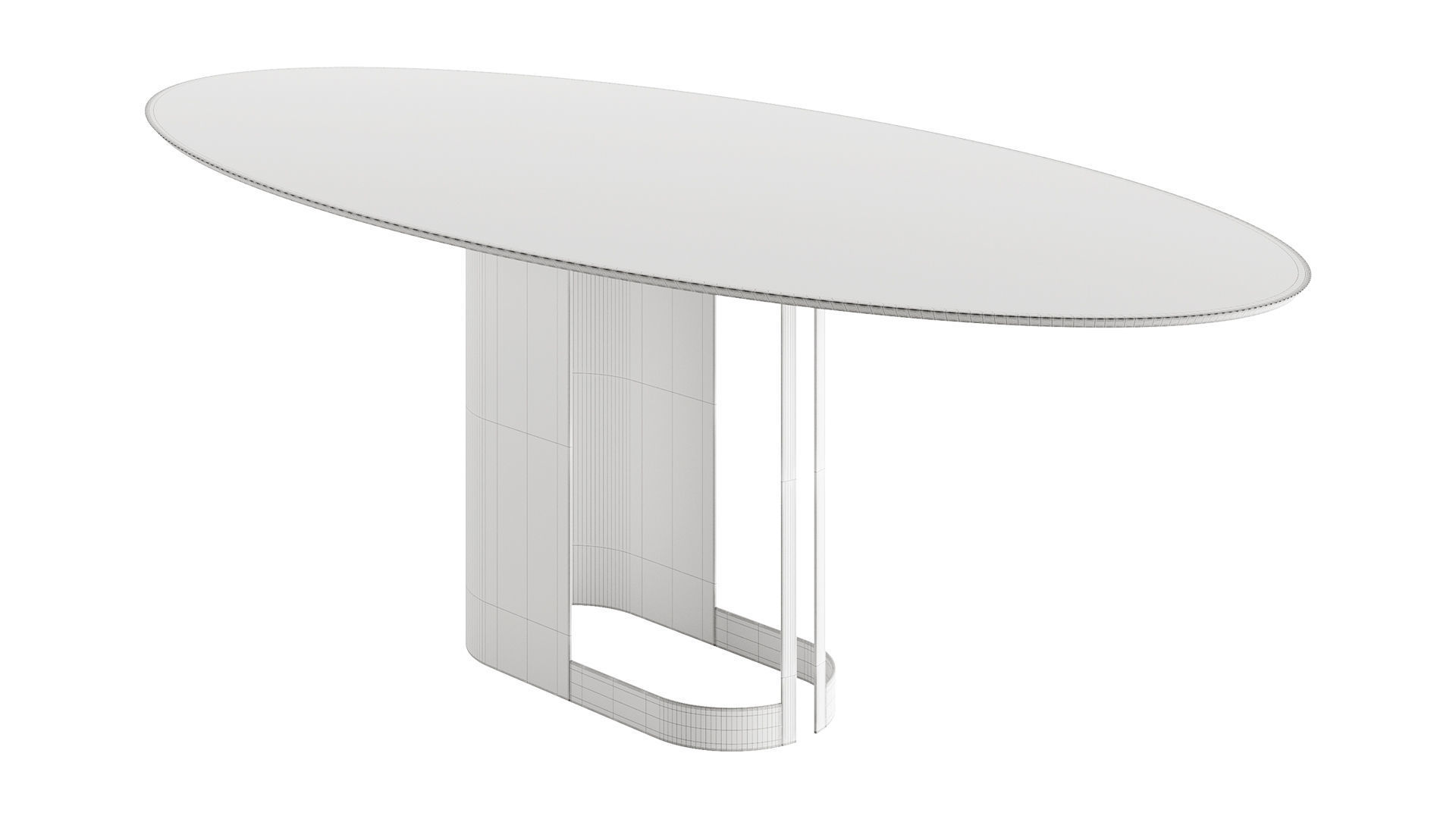 Swansea Dining Table by Rossato 3D model_6
