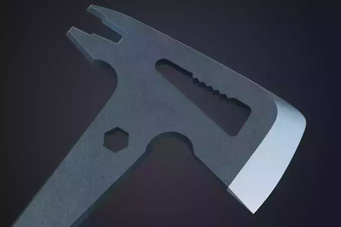 Hunters Axe - 3D printing 3D print model