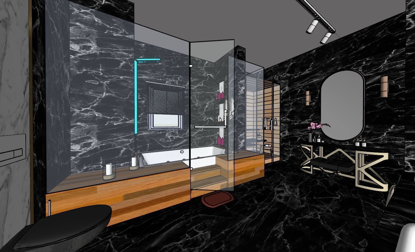 Modern bathroom 3D model_8