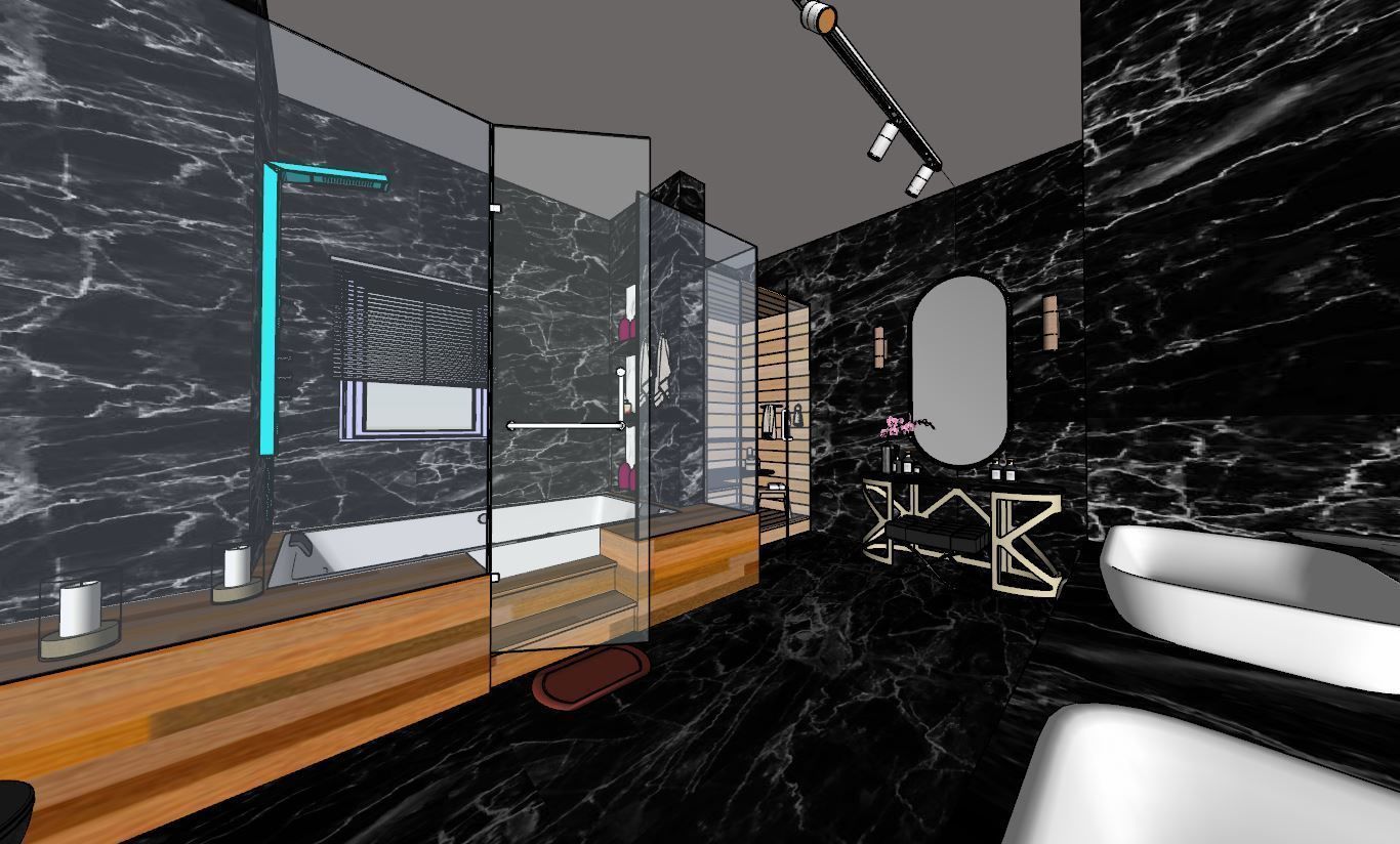 Modern bathroom 3D model_6