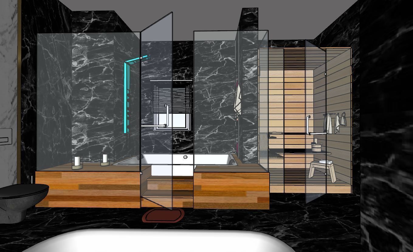 Modern bathroom 3D model_10