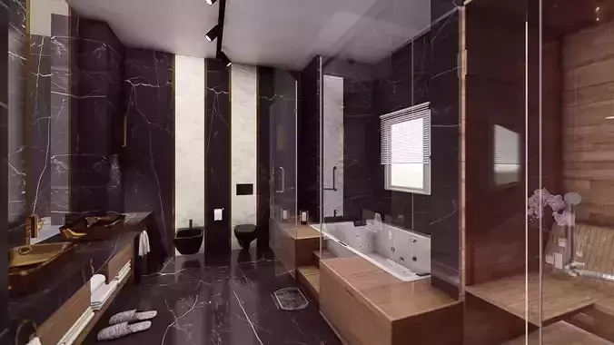 Modern bathroom
