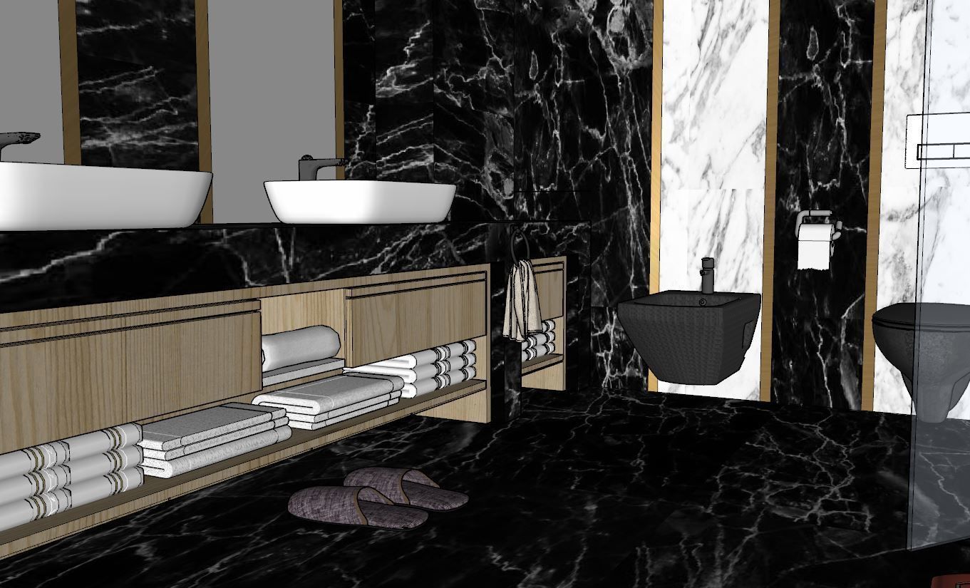 Modern bathroom 3D model_11