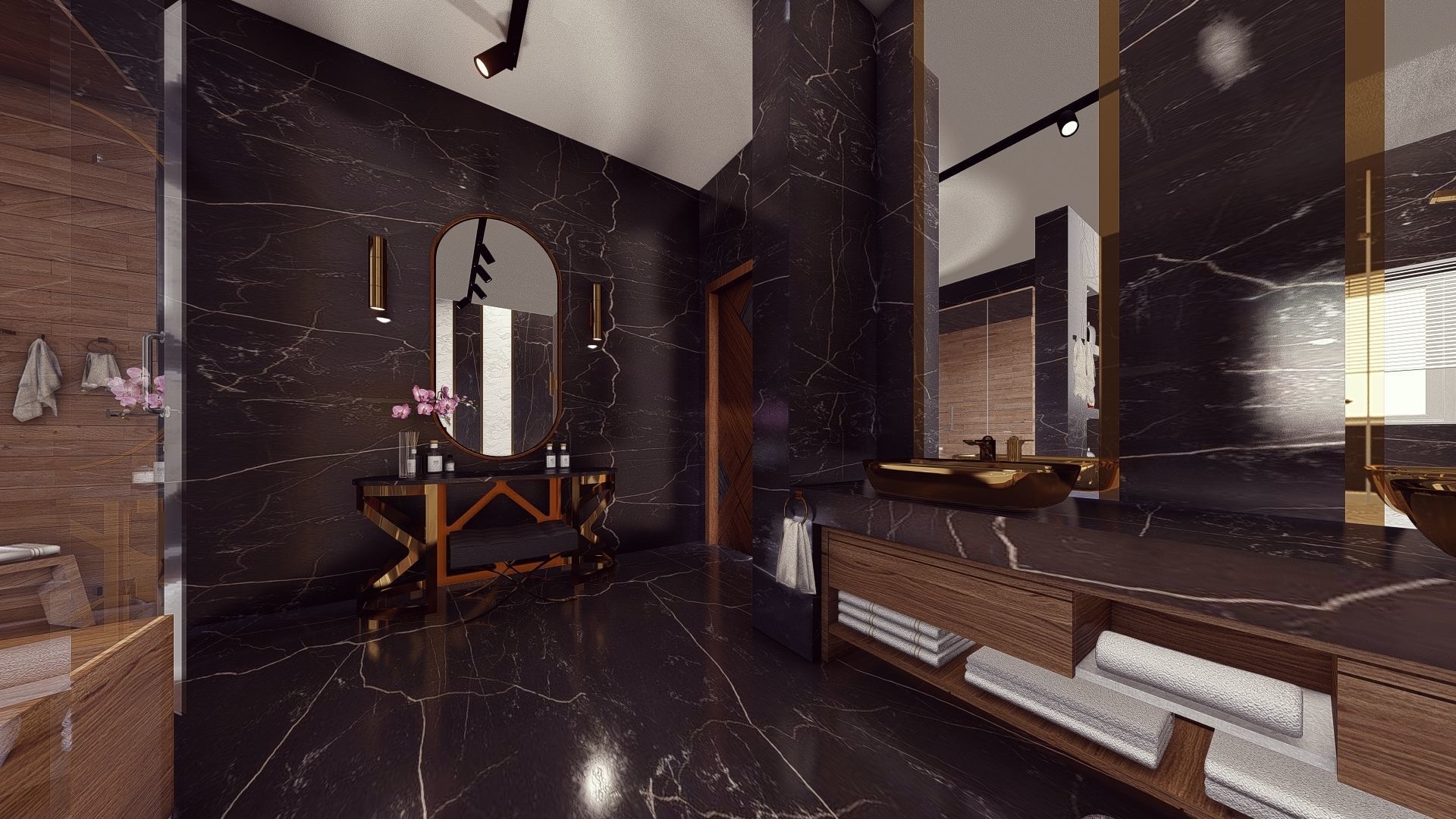 Modern bathroom 3D model_3