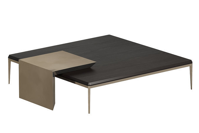 NEW YORK Shake coffee table Low-poly 3D model