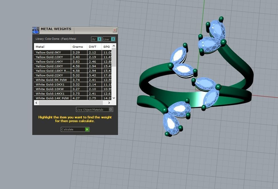 ring jewelry 3D print model_8