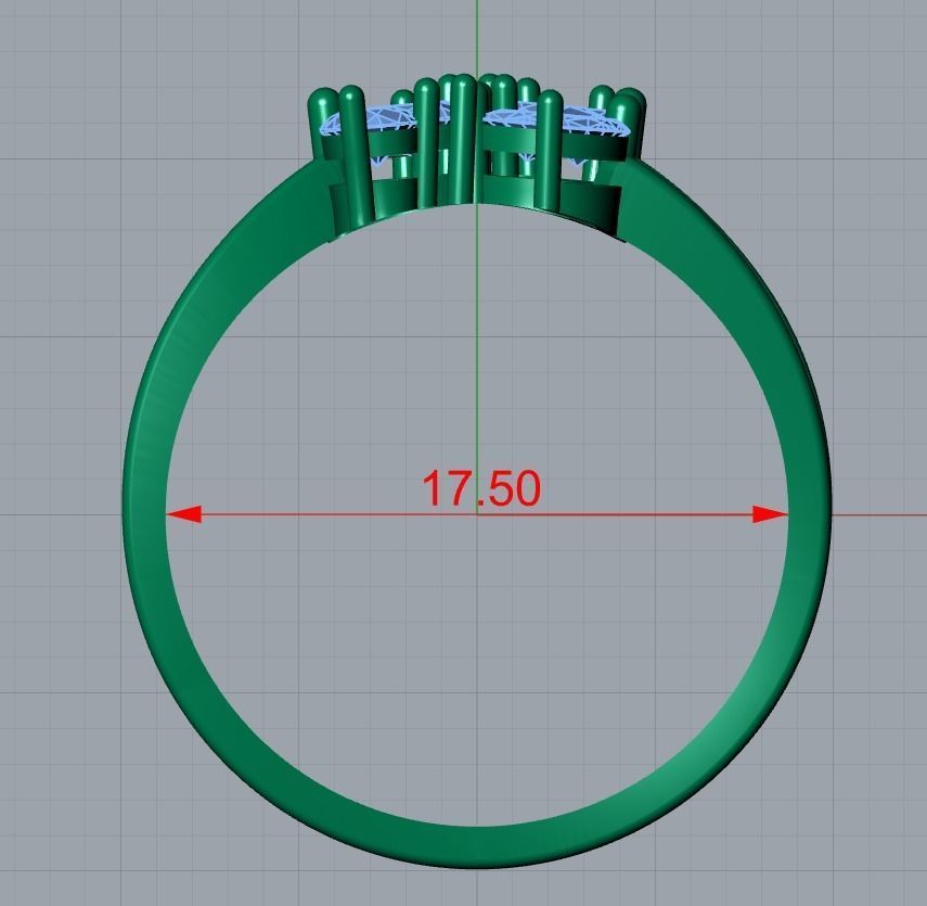 ring jewelry 3D print model_5