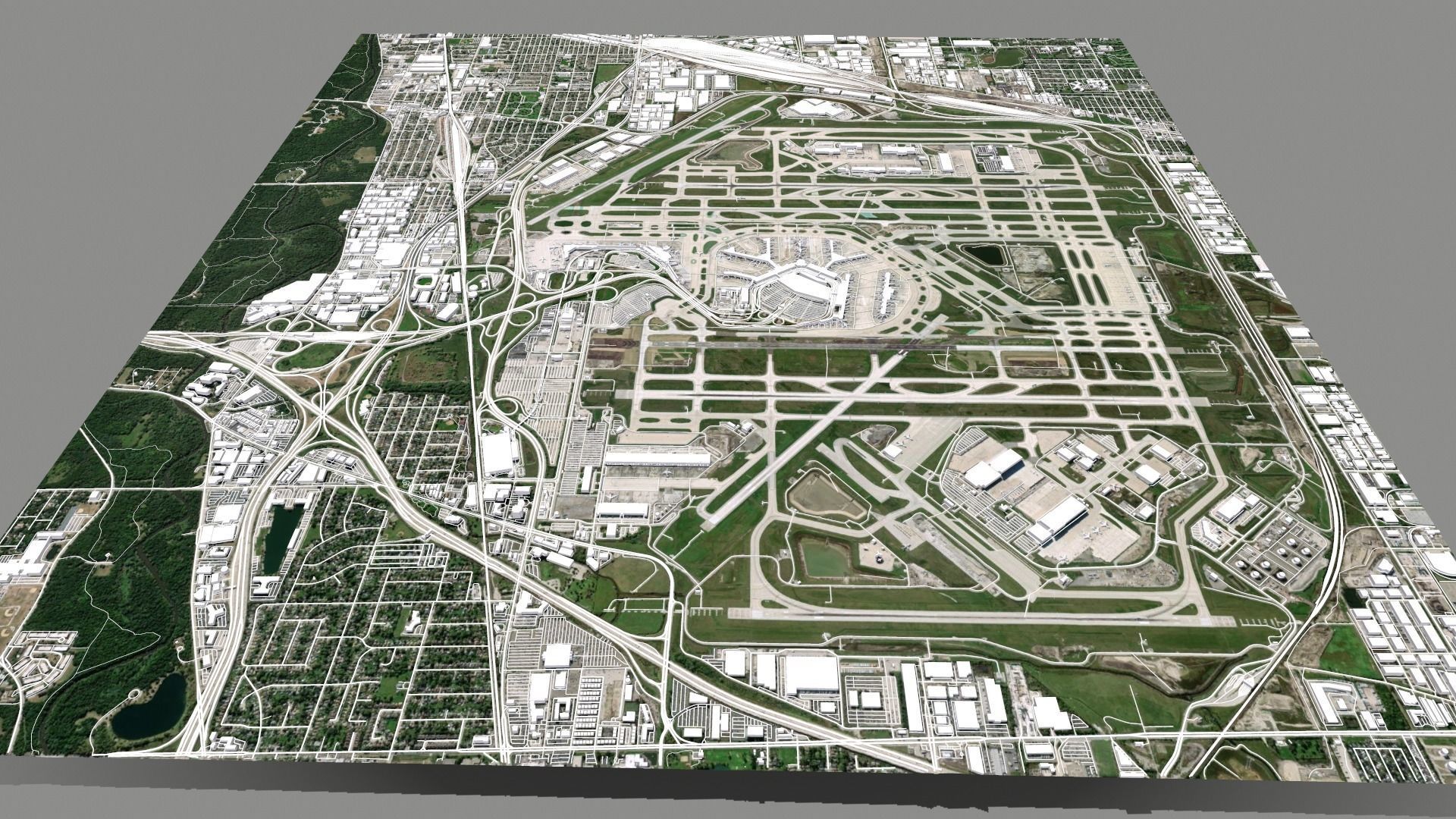 OHare International Airport Chicago USA 3D Model CGTrader OHare International Airport Chicago USA 3D Model CGTrader