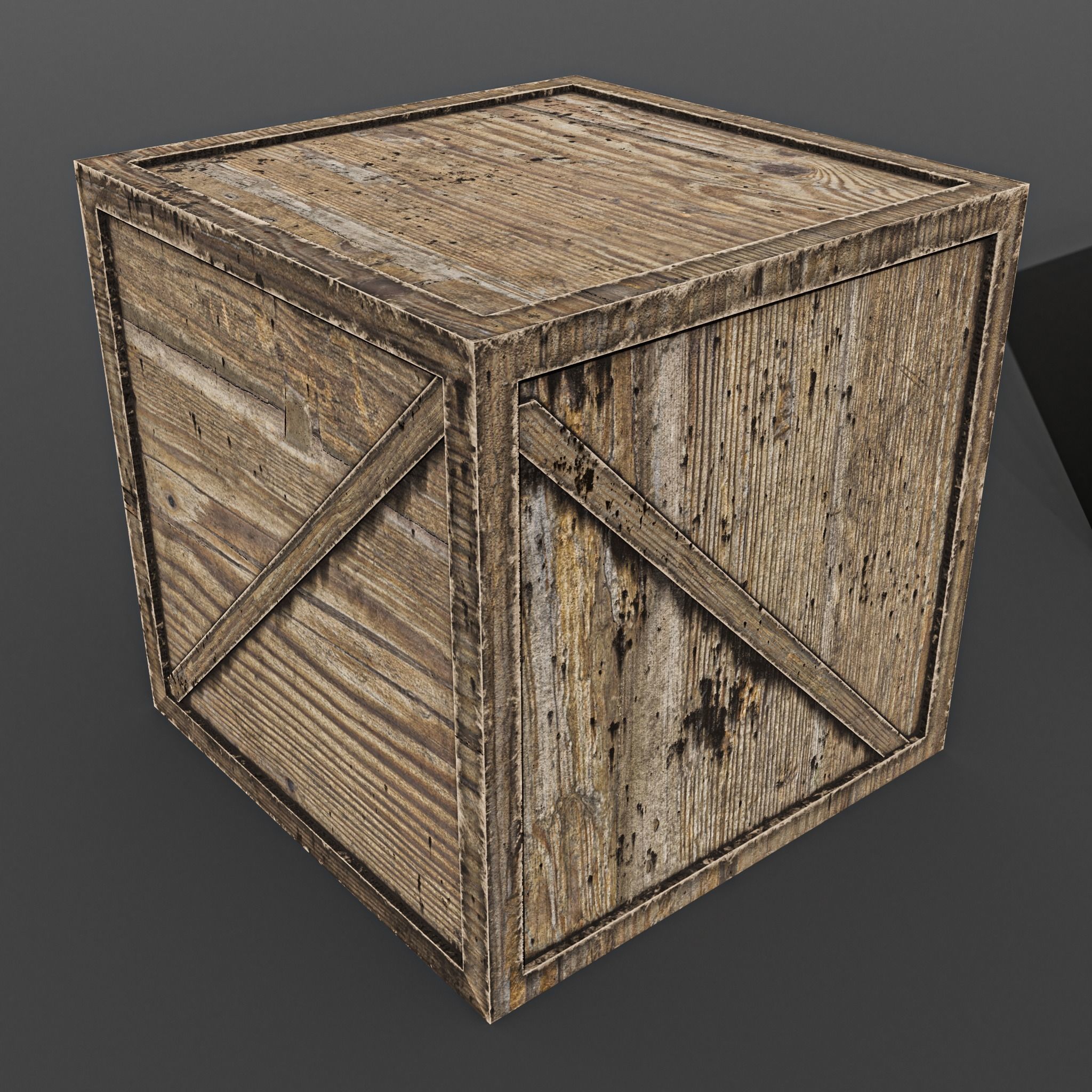 wester city detail Low-poly 3D model 02 Free low-poly 3D model_4