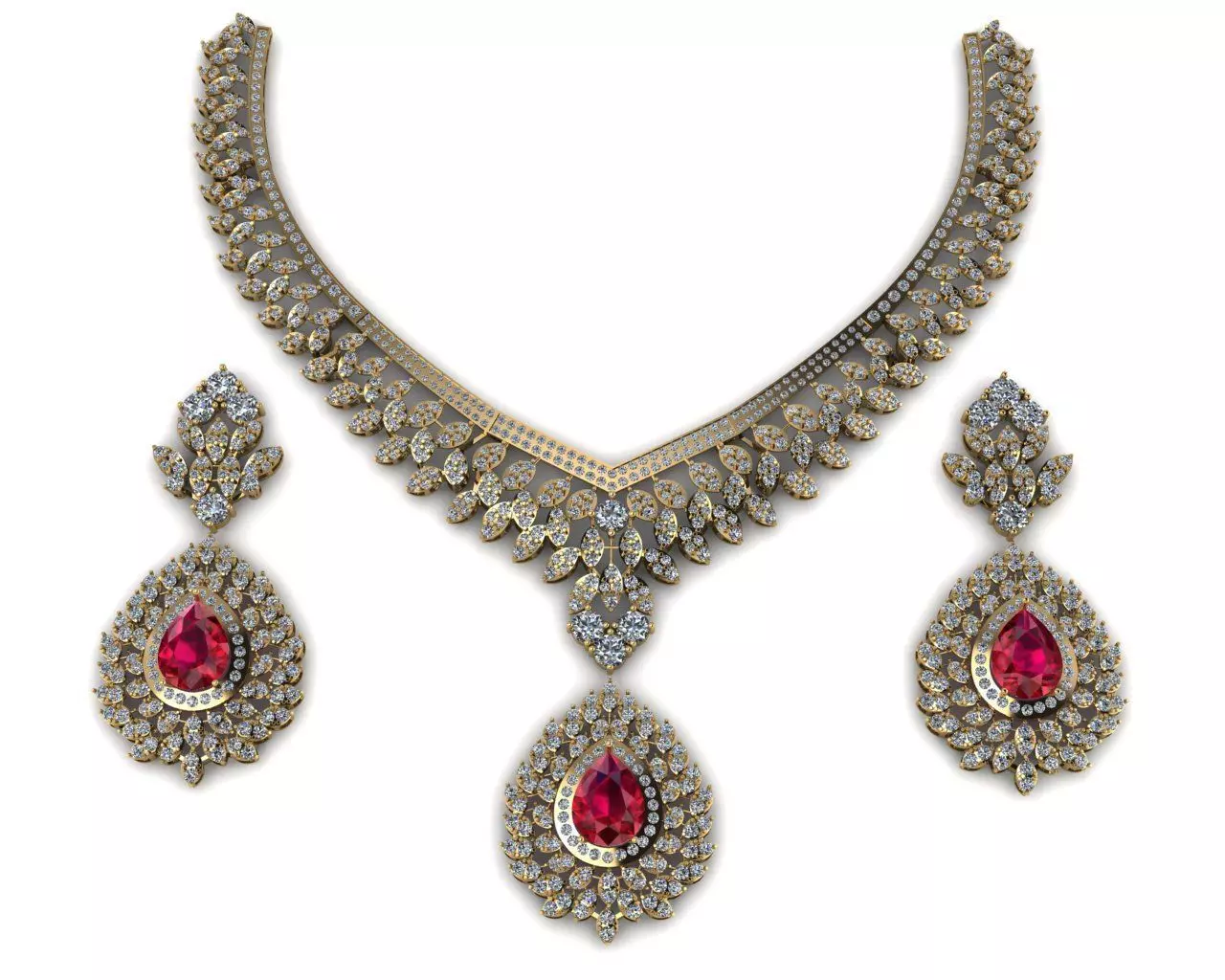 Necklaces 3D print model