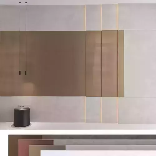 Decorative wall panel set 86