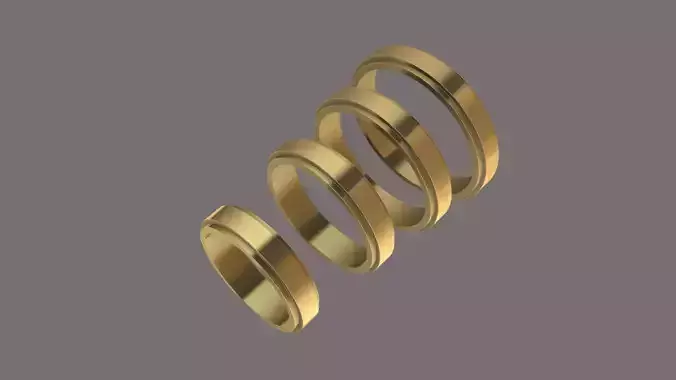 14 wedding band 10 stl verified