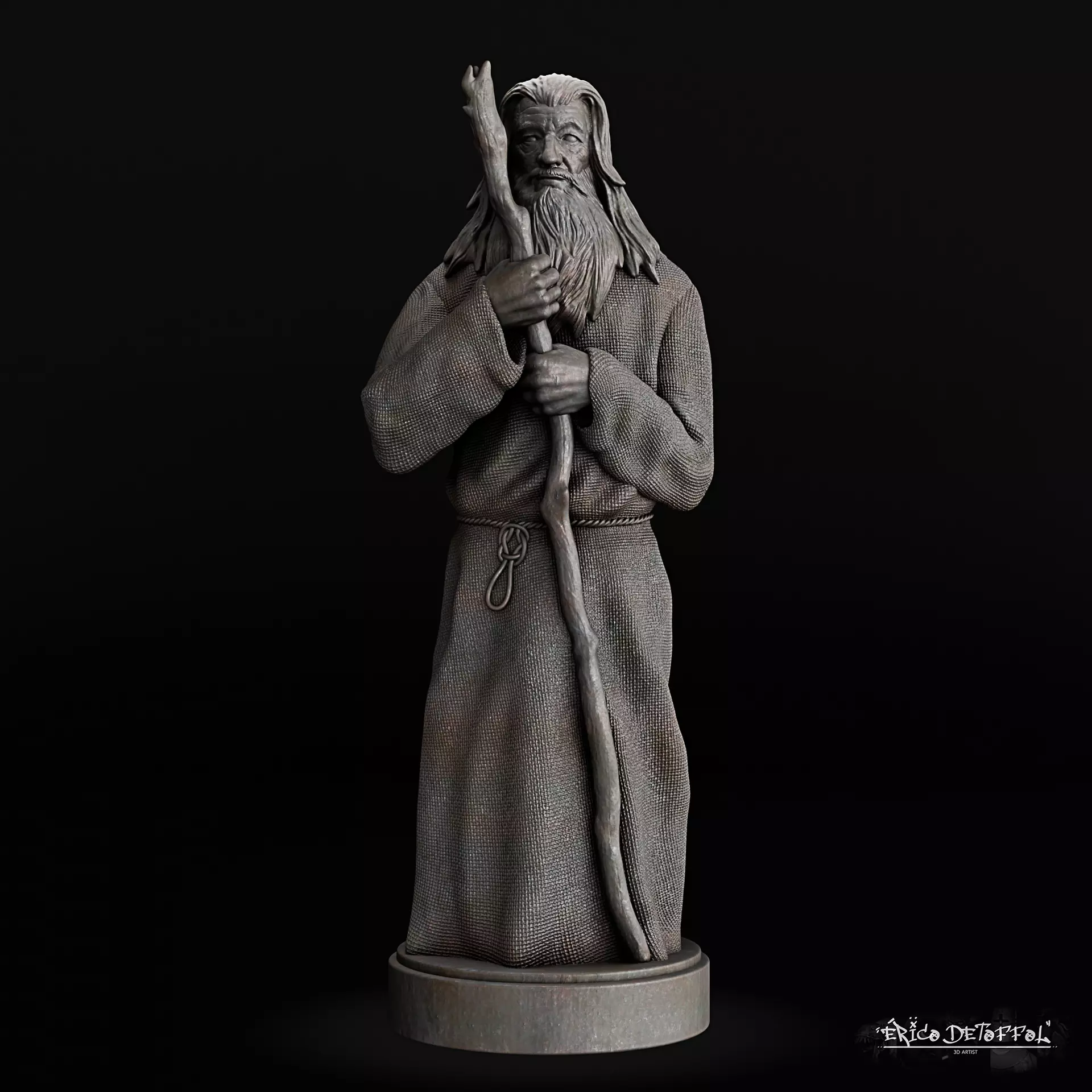 Gandalf 3d printing 3D print model_0