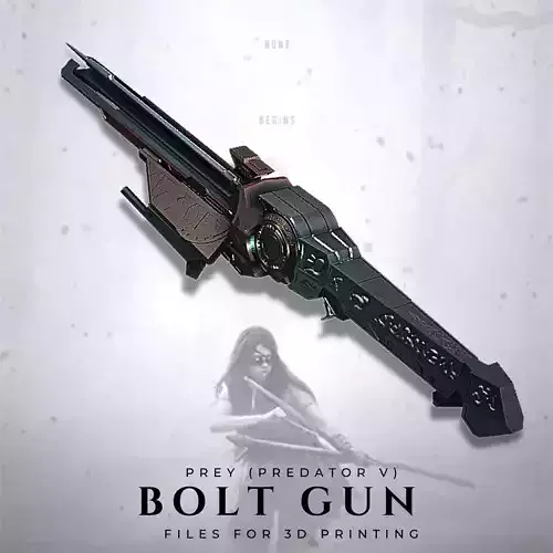 Bolt Gun from Prey 3D print model