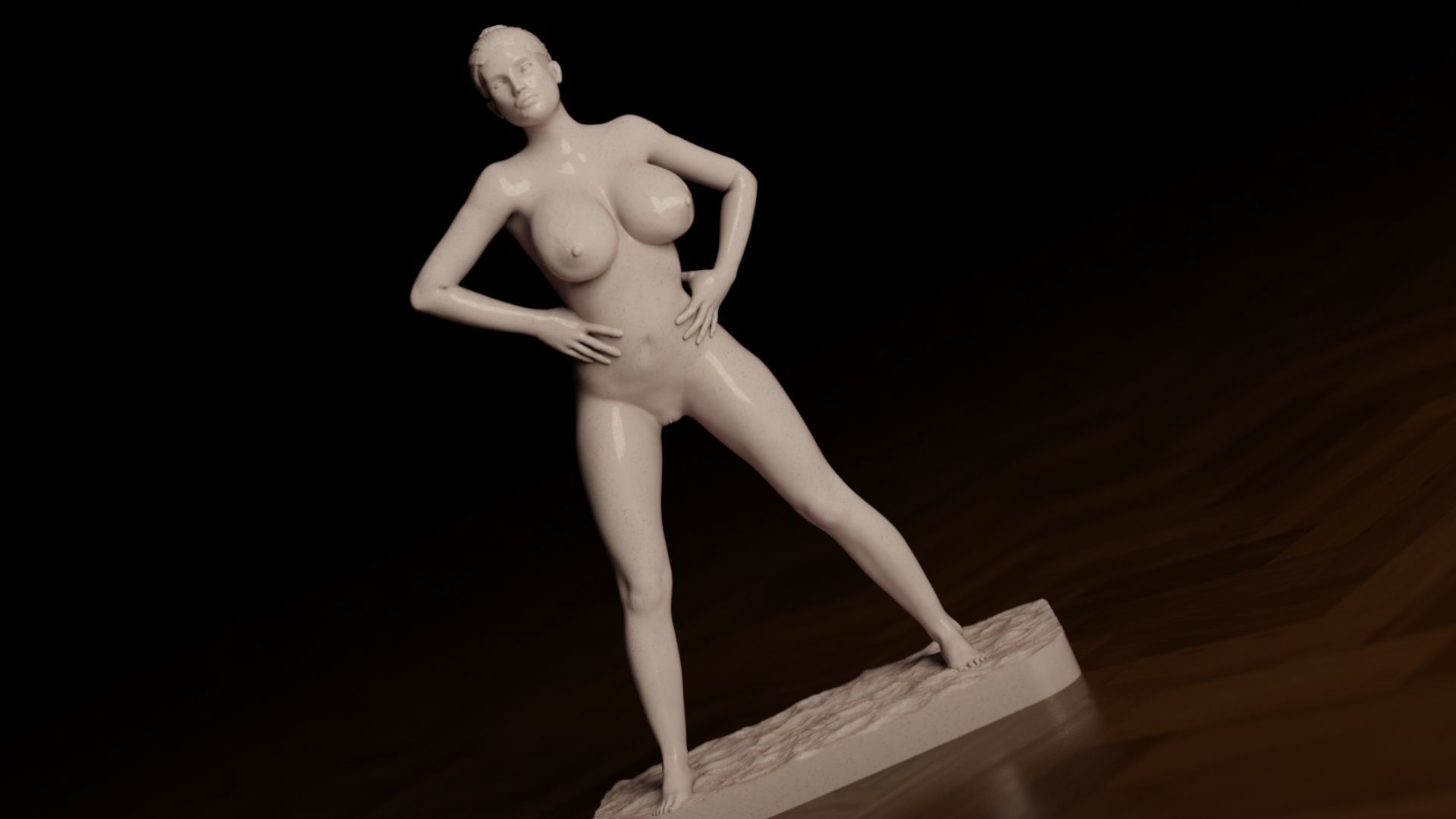Sexy girl 35 3D print model_3