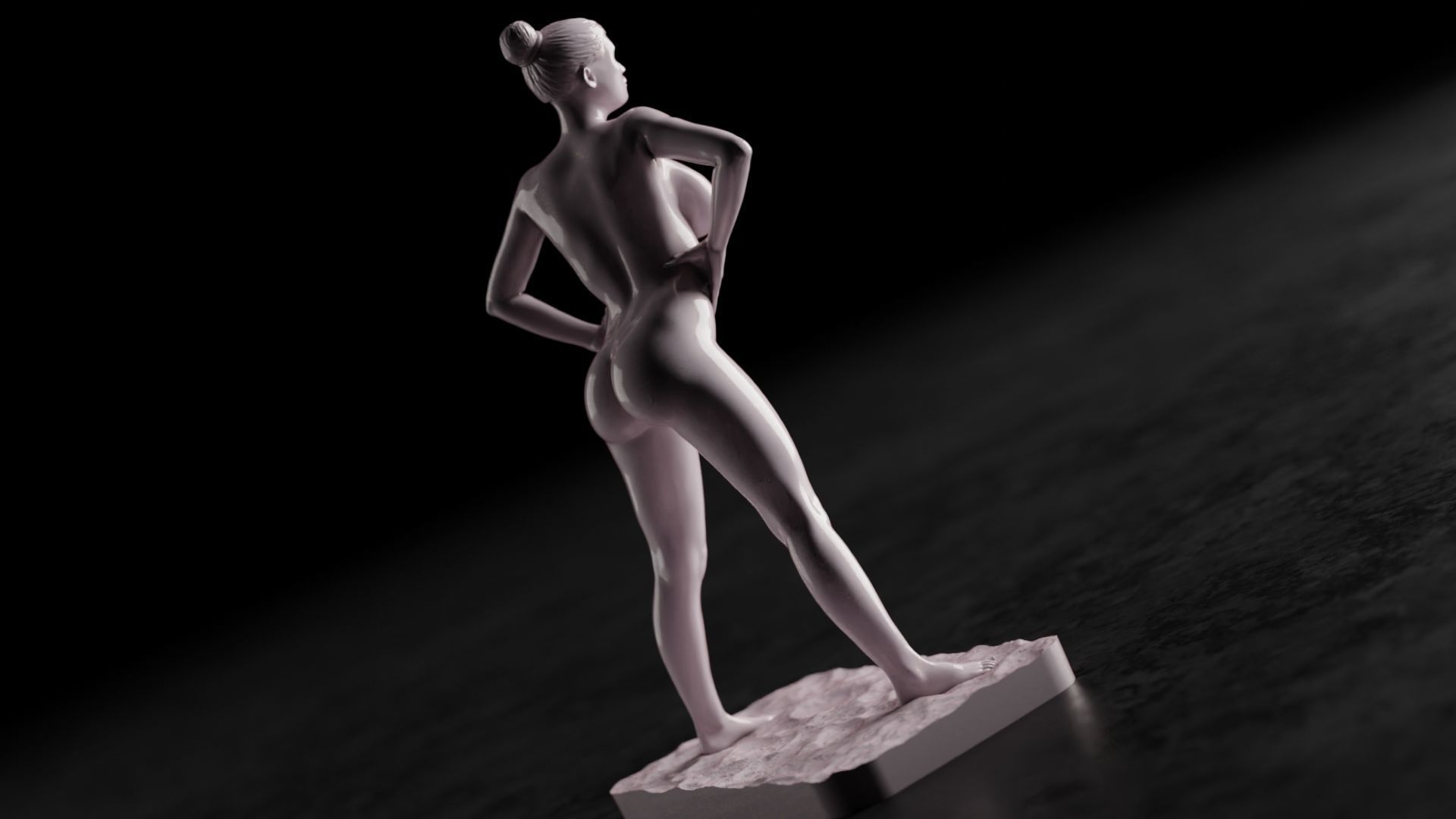 Sexy girl 35 3D print model_8