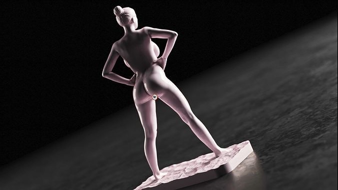 Sexy girl 35 3D print model