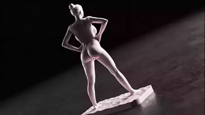 Sexy girl 35 3D print model