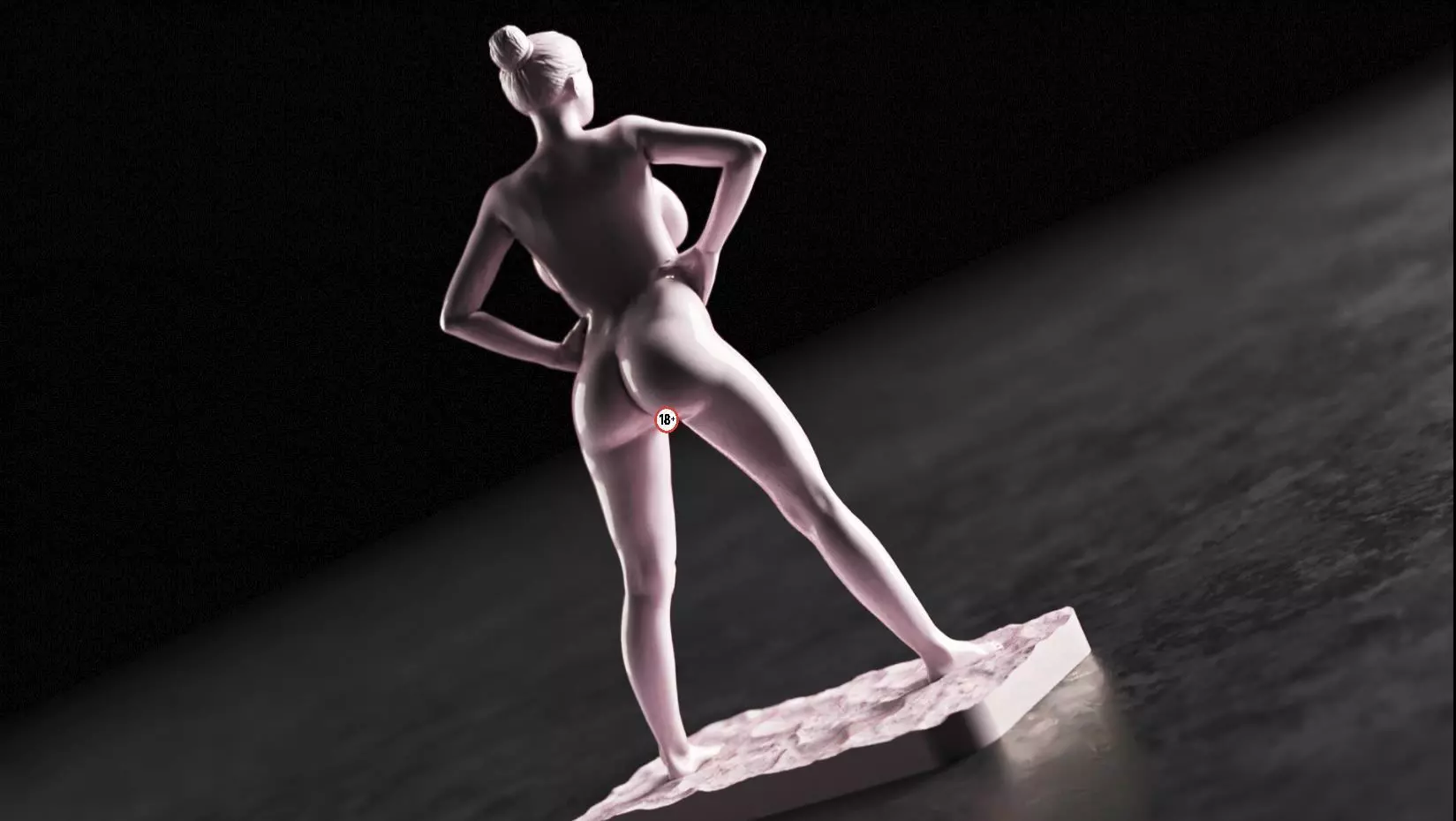 Sexy girl 35 3D print model_0