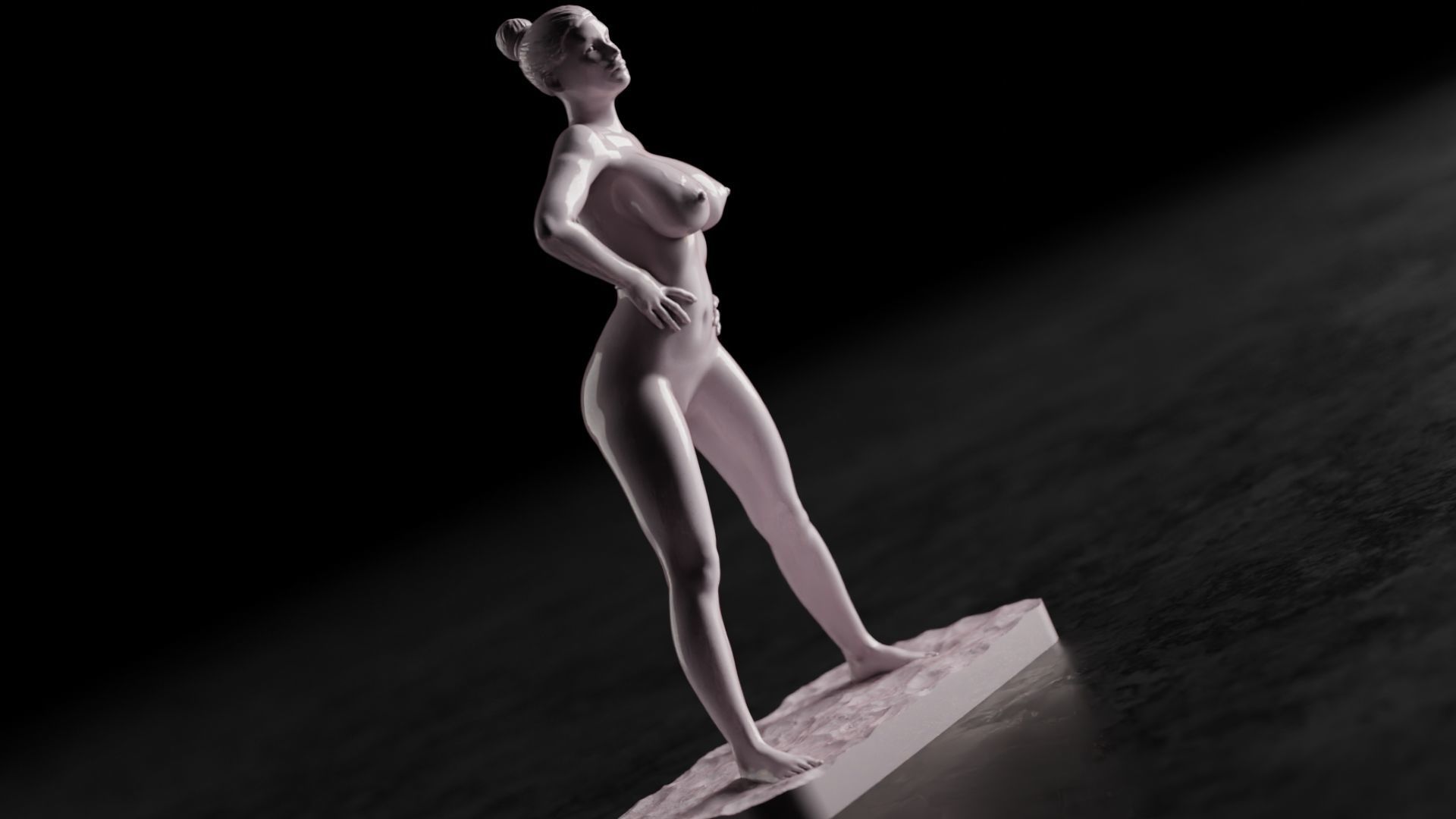 Sexy girl 35 3D print model_6