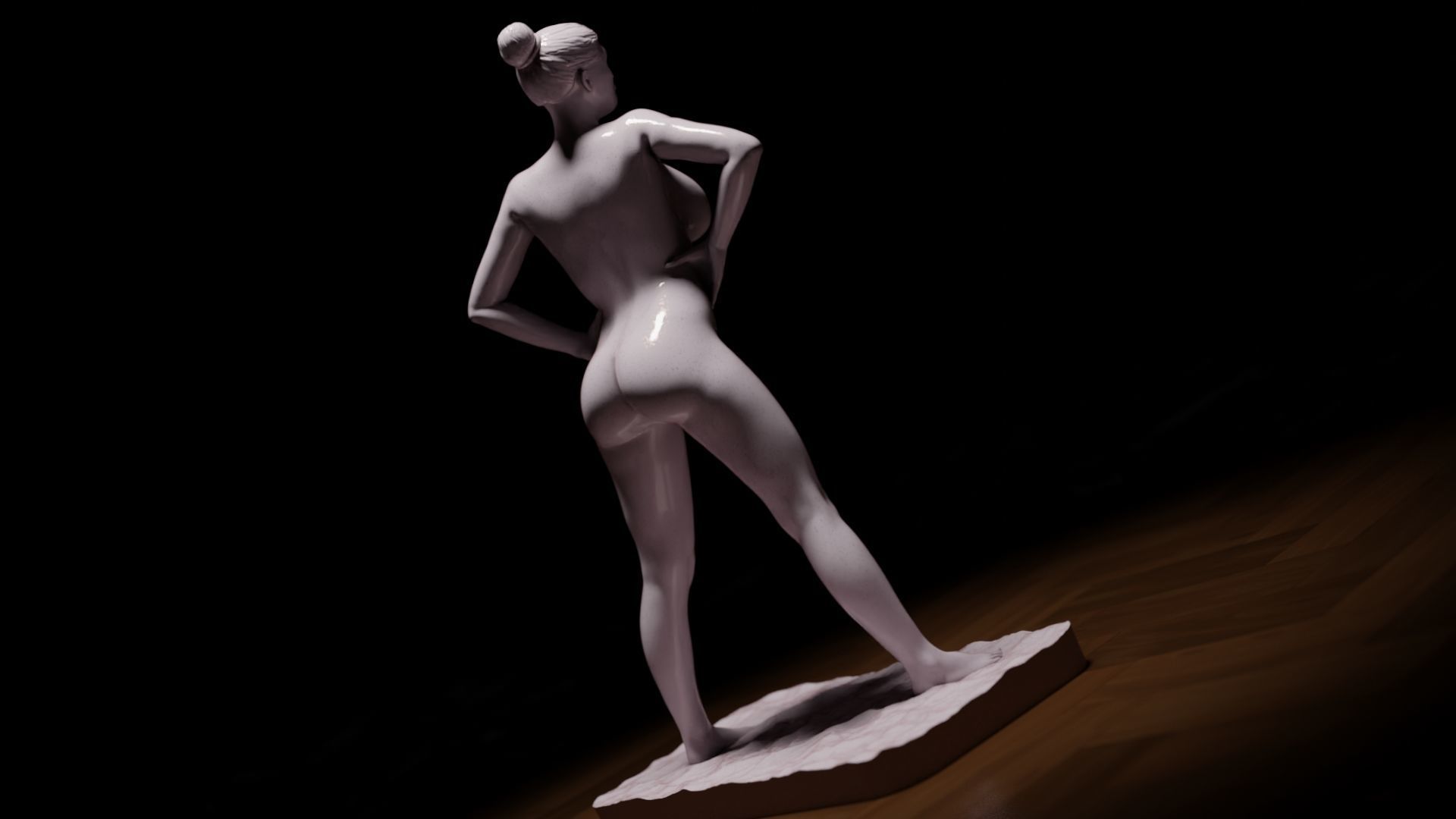 Sexy girl 35 3D print model_1