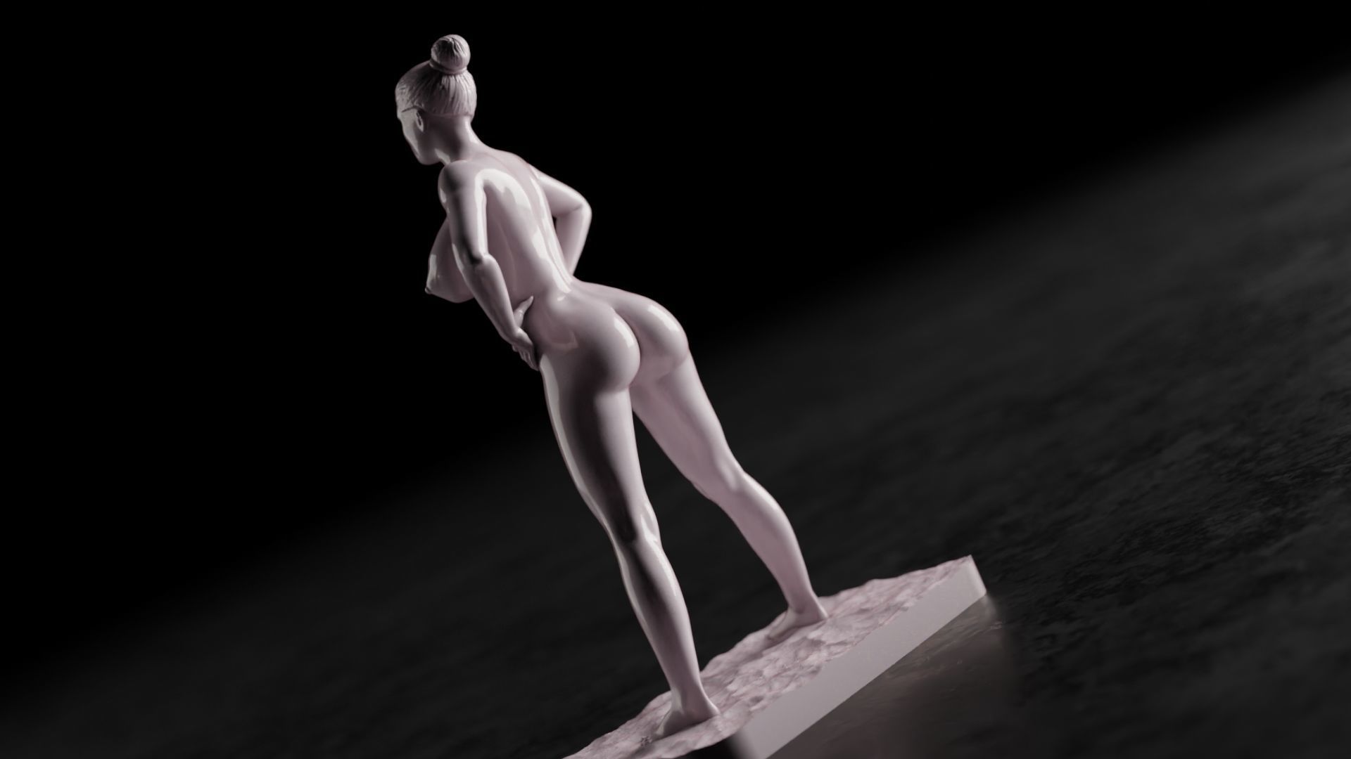 Sexy girl 35 3D print model_13