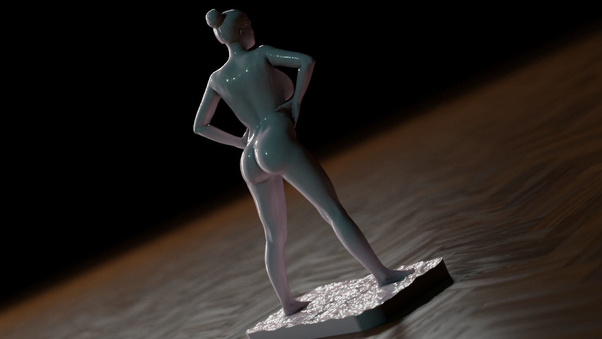 Sexy girl 35 3D print model_12