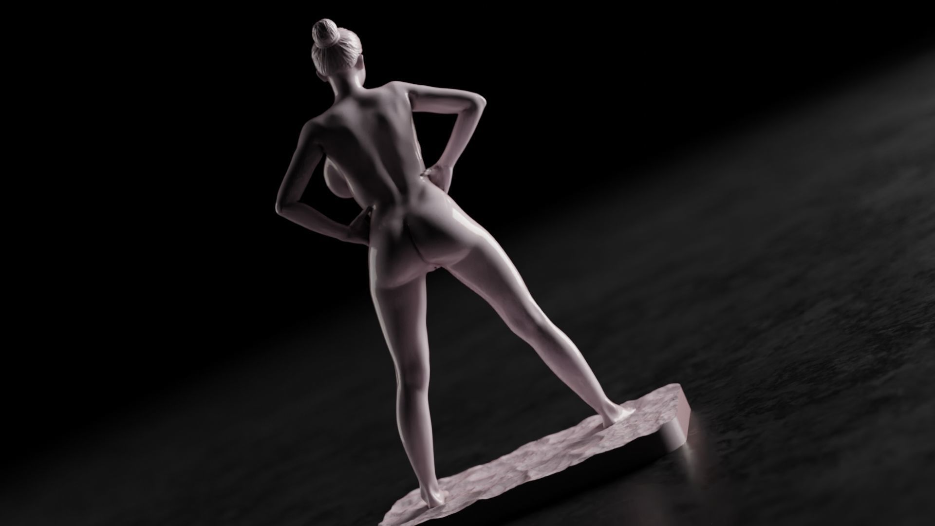 Sexy girl 35 3D print model_10
