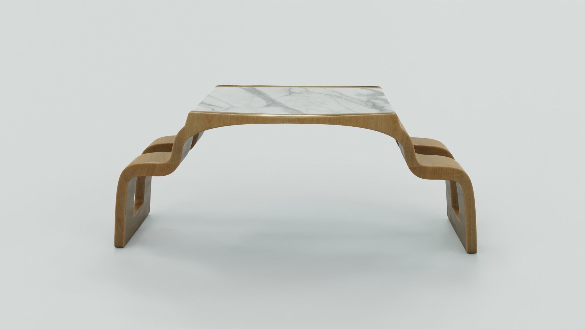 Art Deco Table 1 3D model_5