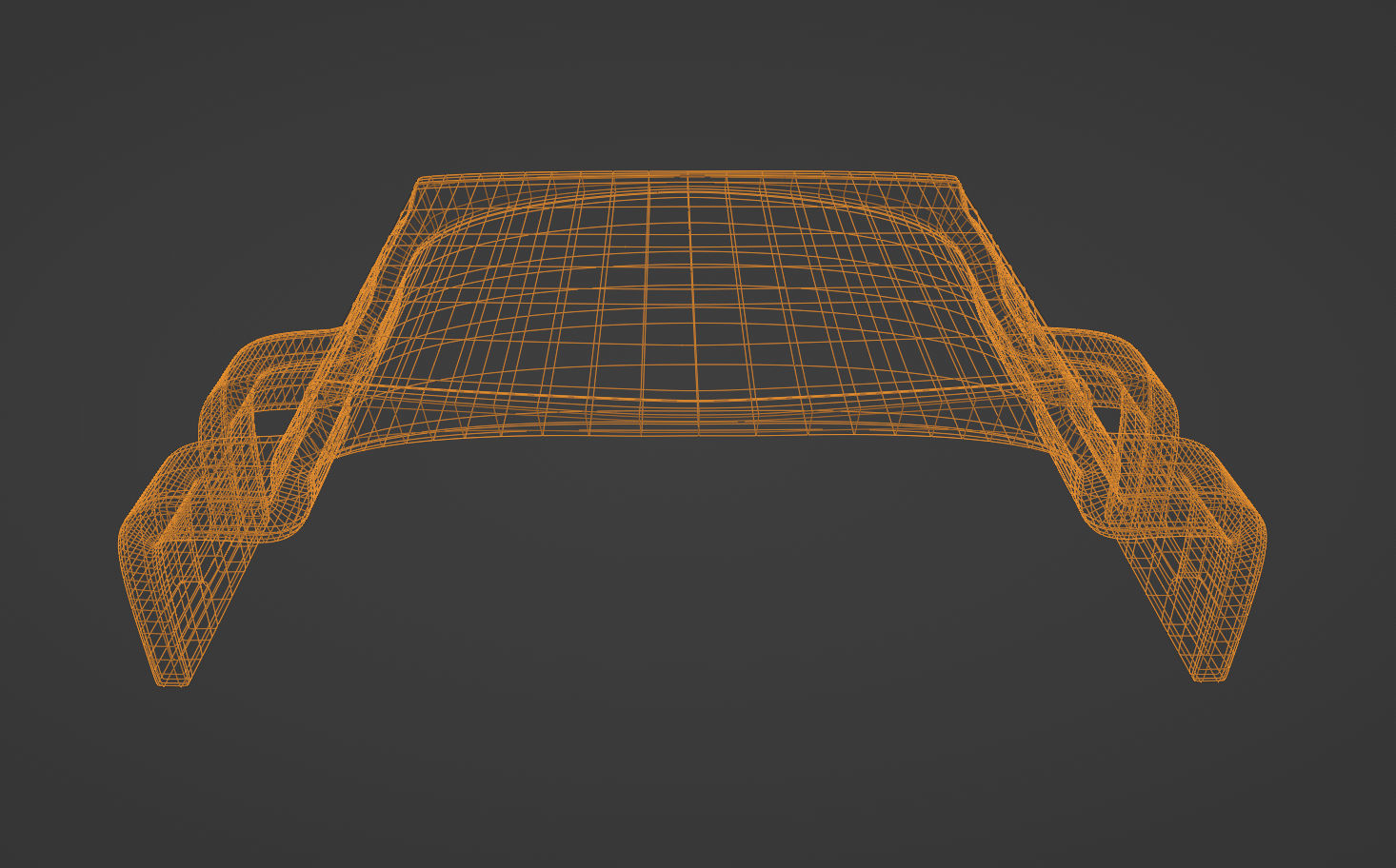 Art Deco Table 1 3D model_6