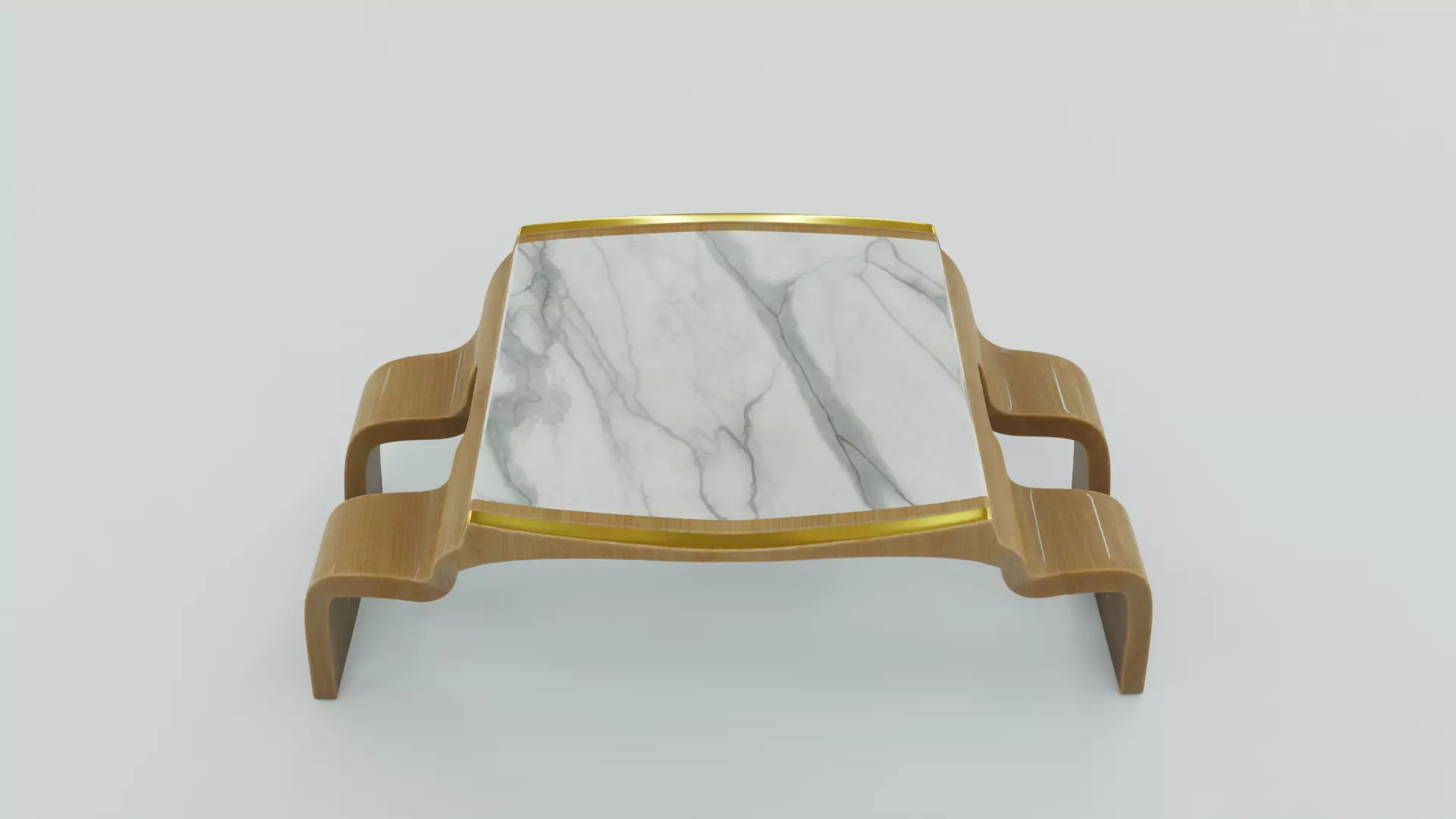 Art Deco Table 1 3D model_0
