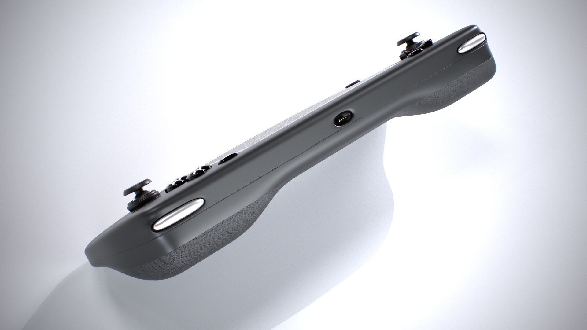 Handheld Game Console Low-poly 3D model_5