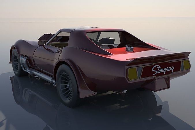 Chevrolet Corvette Summer 3D print model 3
