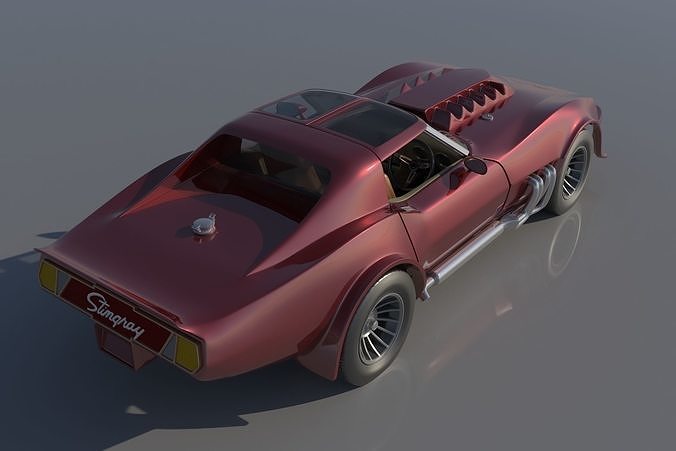 Chevrolet Corvette Summer 3D print model 5