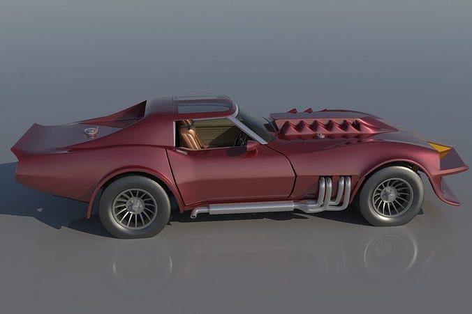 Chevrolet Corvette Summer 3D print model 6