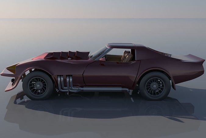 Chevrolet Corvette Summer 3D print model 2