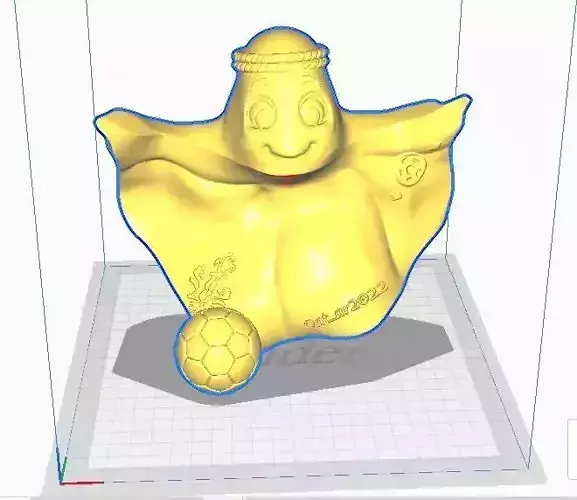 MASCOTA MUNDIAL QATAR 2022 3D print model