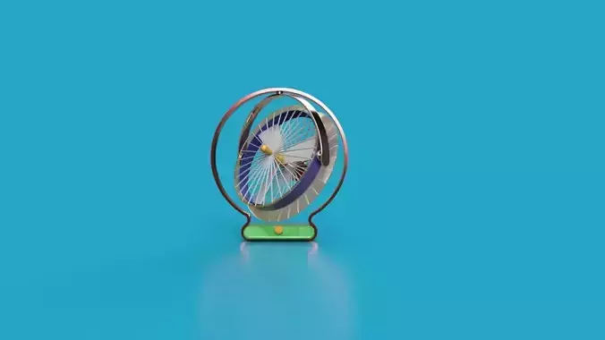 Table Fan 3D model