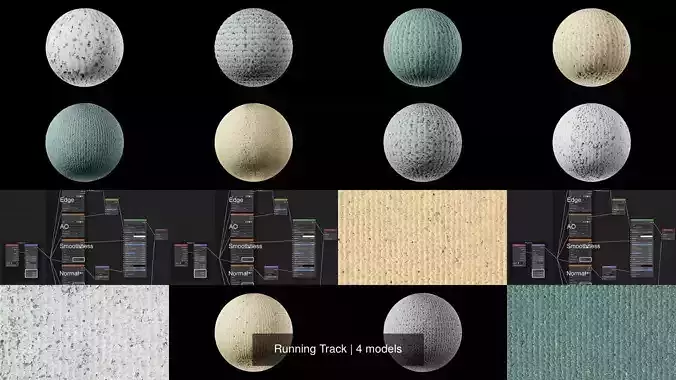 Running Track Texture