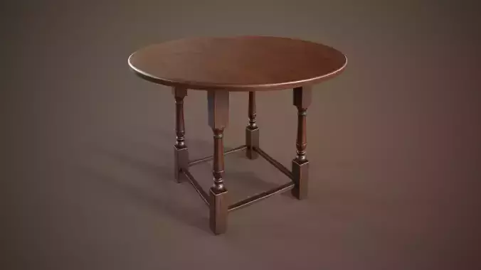 Vintage round table