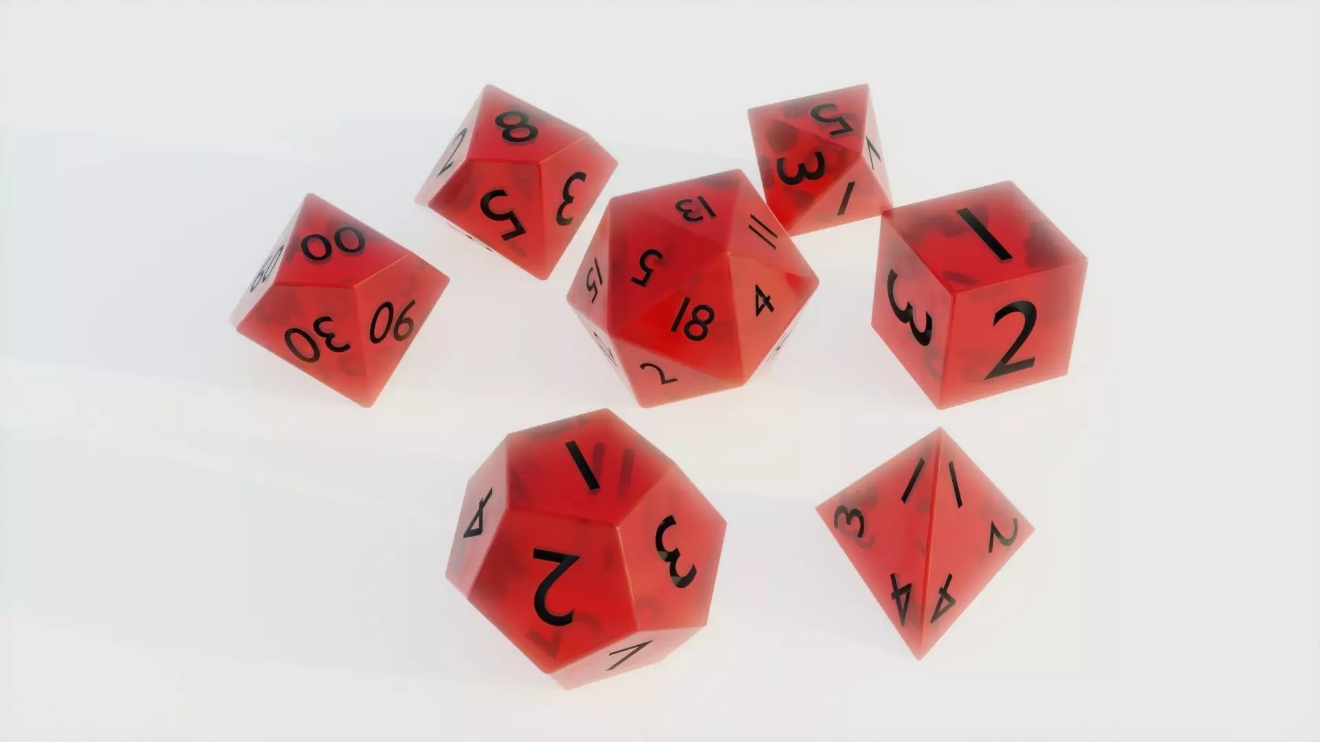 Mix of Dices 3D model_0