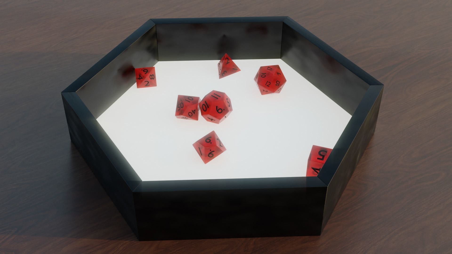 Mix of Dices 3D model_1